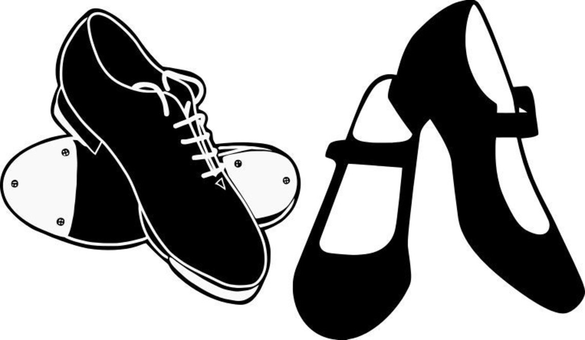 Tap Shoes SVG Etsy