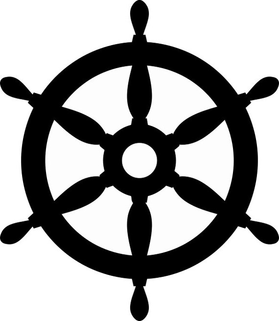 Boat Steering SVG Etsy