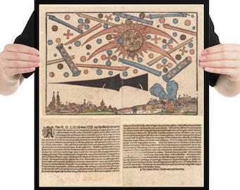 ZEP/FLY OVER NUREMBERG 1980＆DETROIT 1973 Battle of Nuremberg Newspaper Print, 1561 Celestial