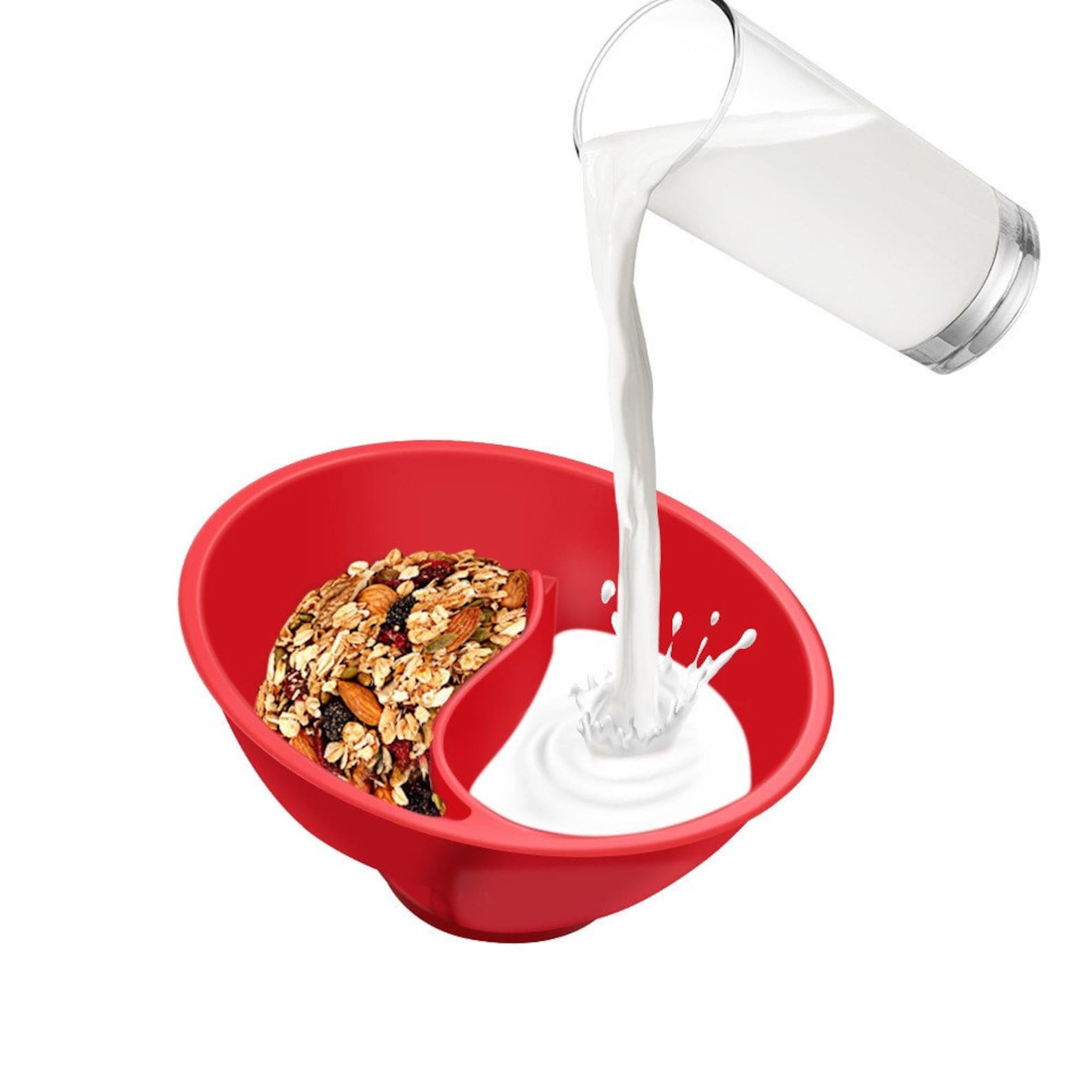 travel cereal bowl separate milk