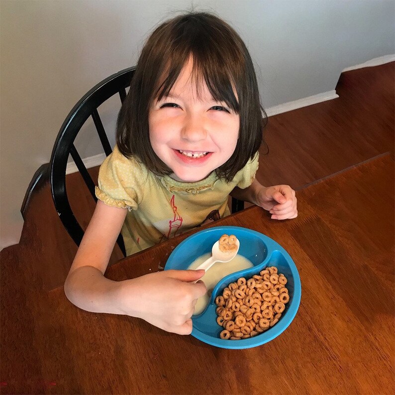 Cereal Bowl Separate Milk Antisoggy Creative Cereal Bowl Etsy UK