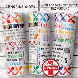 Dietary Staff, Dietary Tumbler Design, SNF, Feeding The Masses, Professions Series, 20oz Tumbler Sublimation Design, Digital Download, PNG