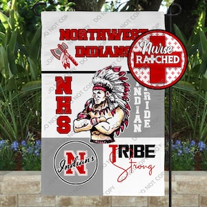 Northwest School Pride Garden Flag, School Pride Png, School Png,  Sublimation Design, Digital Download, Instant Download, PNG, DIGITAL ONLY