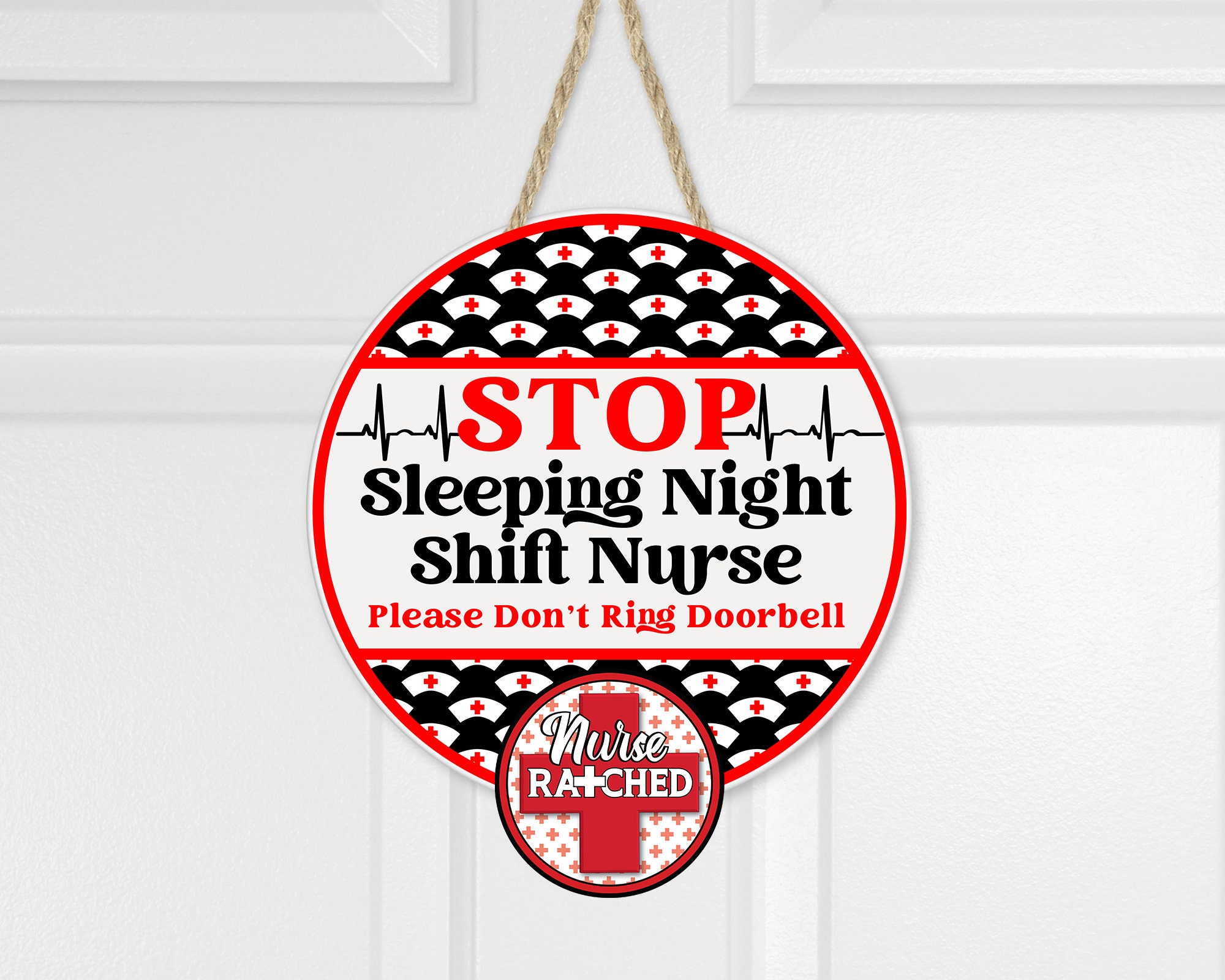 Night Shift Worker Sleeping Novelty Sign Indoor/Outdoor -  Portugal