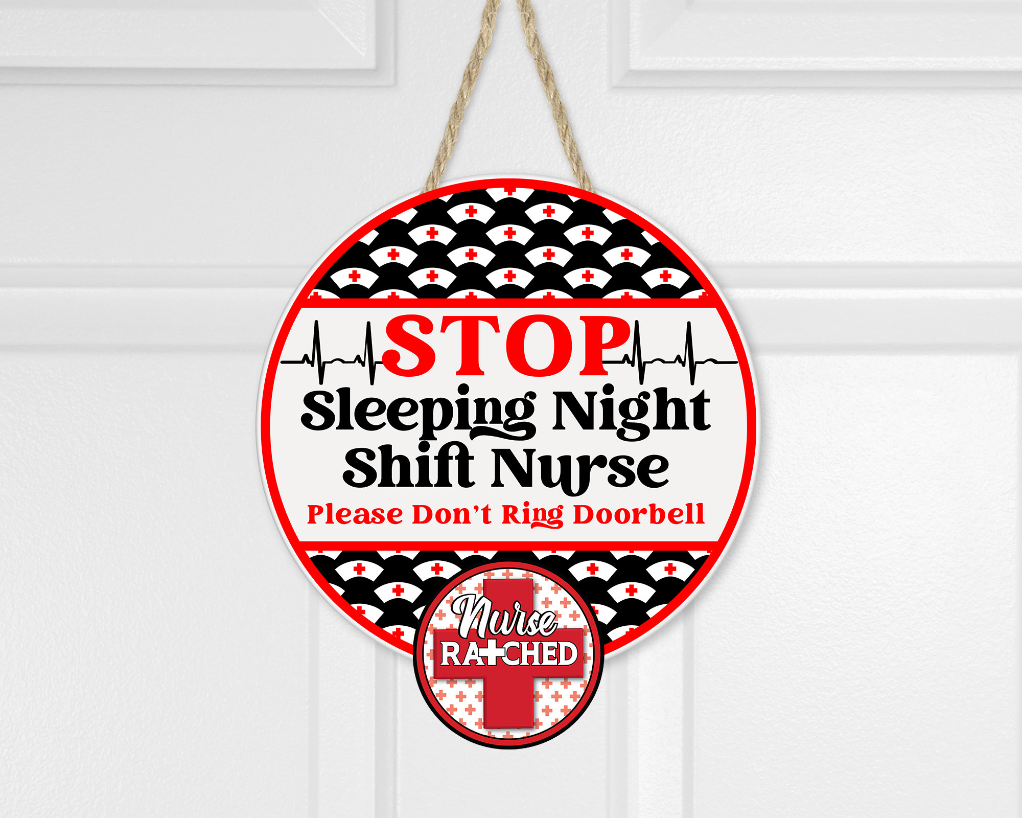 Night Shift Worker Sleeping Novelty Sign Indoor/Outdoor -  Portugal