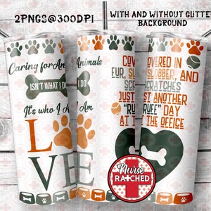 Doggie with No Name Daycare Wrap, Doggie Sitter PNG, Doggie Sitter Tumbler Wrap, Dog Sitter Wrap, 20oz Tumbler Wrap, Digital Only, PNG