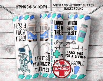 Anesthesiologist Tumbler Wrap, Anesthesia, Doctor Tumbler Wrap, Propofol, MD, I Pass Gas, 20oz Tumbler Sublimation Design, Digital ONLY, PNG