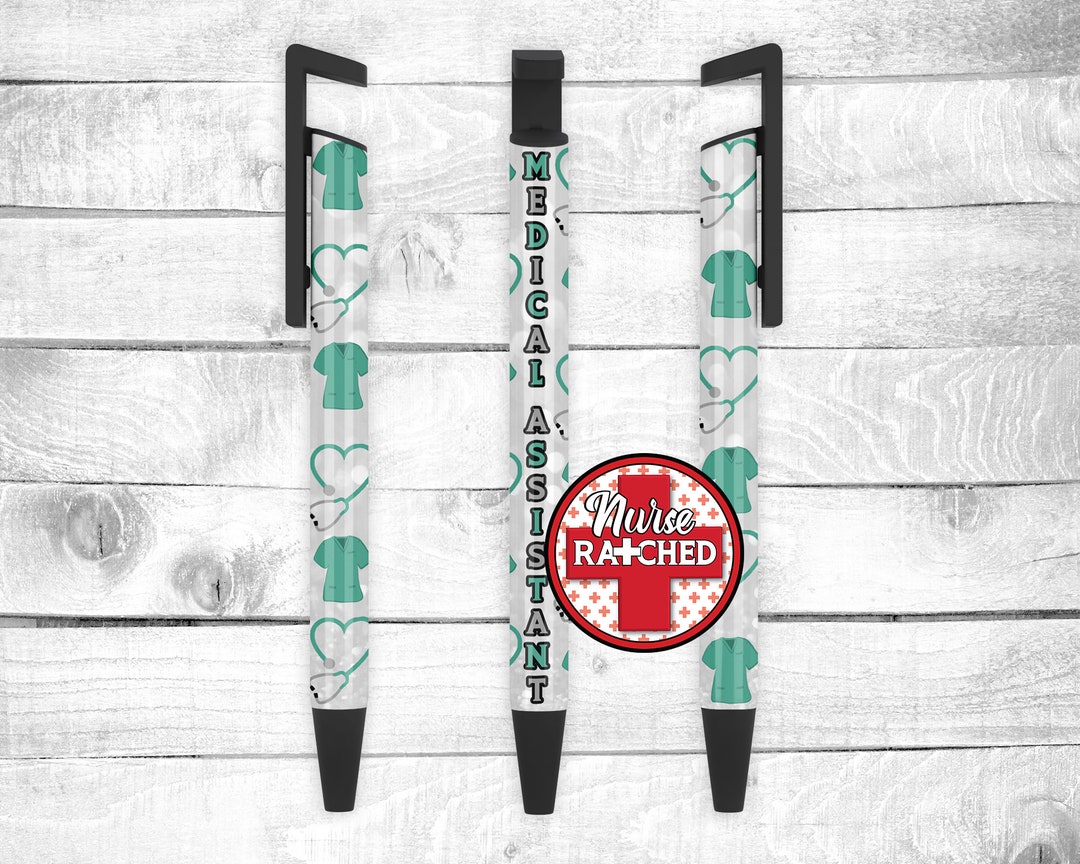 Medical Assistant Pen Wrap MA Professions Series Pen Wrap Etsy