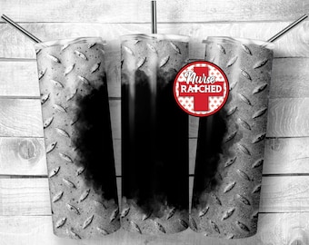 Ontwerp beker met diamantplaat: bekrast metaal, magere beker van 20 oz (digitale download)