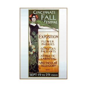 The Cincinnati Fall Festival 1900