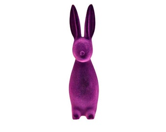 Osterhase | Deko Hase | Ostern | Geschenk | Ostergeschenk| beflockt | Easter | Hase | Easterrabbit | Mitbringsel | Dekoration