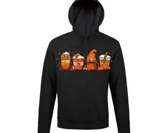 Hoodie | Gift | Fall | Autumn | Pumpkin | Sweater | Fall outfit | cozy | Fall coffee hoodie | Pumpkin | Coffee | Latte