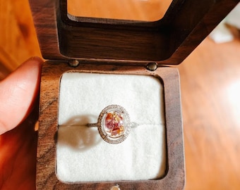 Keepsake Halo Ring Gold Plated