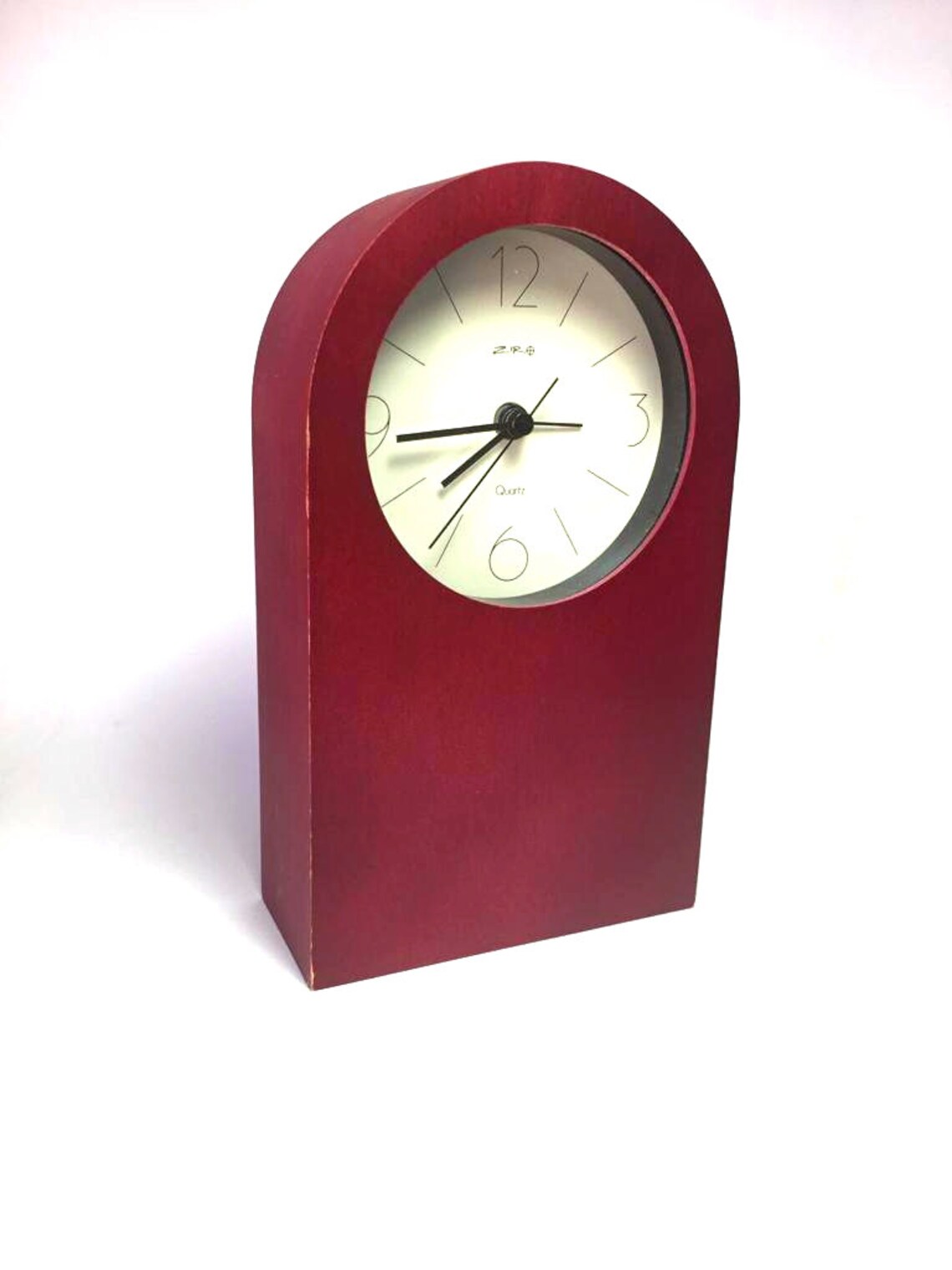 Vintage Ziro Wooden Desk Clock. Unique Home or Office Decor Piece ...