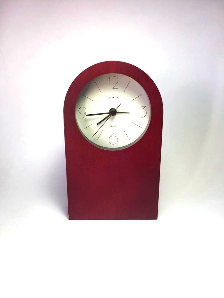 Vintage Ziro Wooden Desk Clock. Unique Home or Office Decor Piece ...