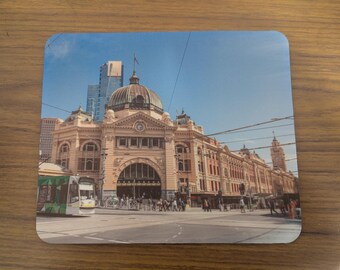Flinders Street Station Melbourne Mouse Pad