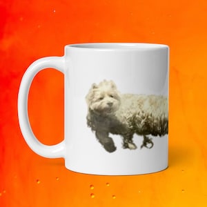 Panoramic Long Dog Mug