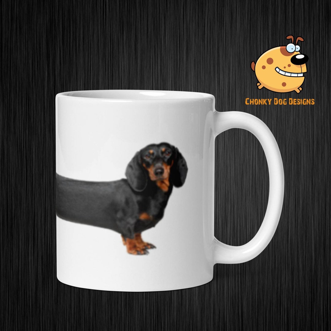 Long Sausage Dog Mug Etsy