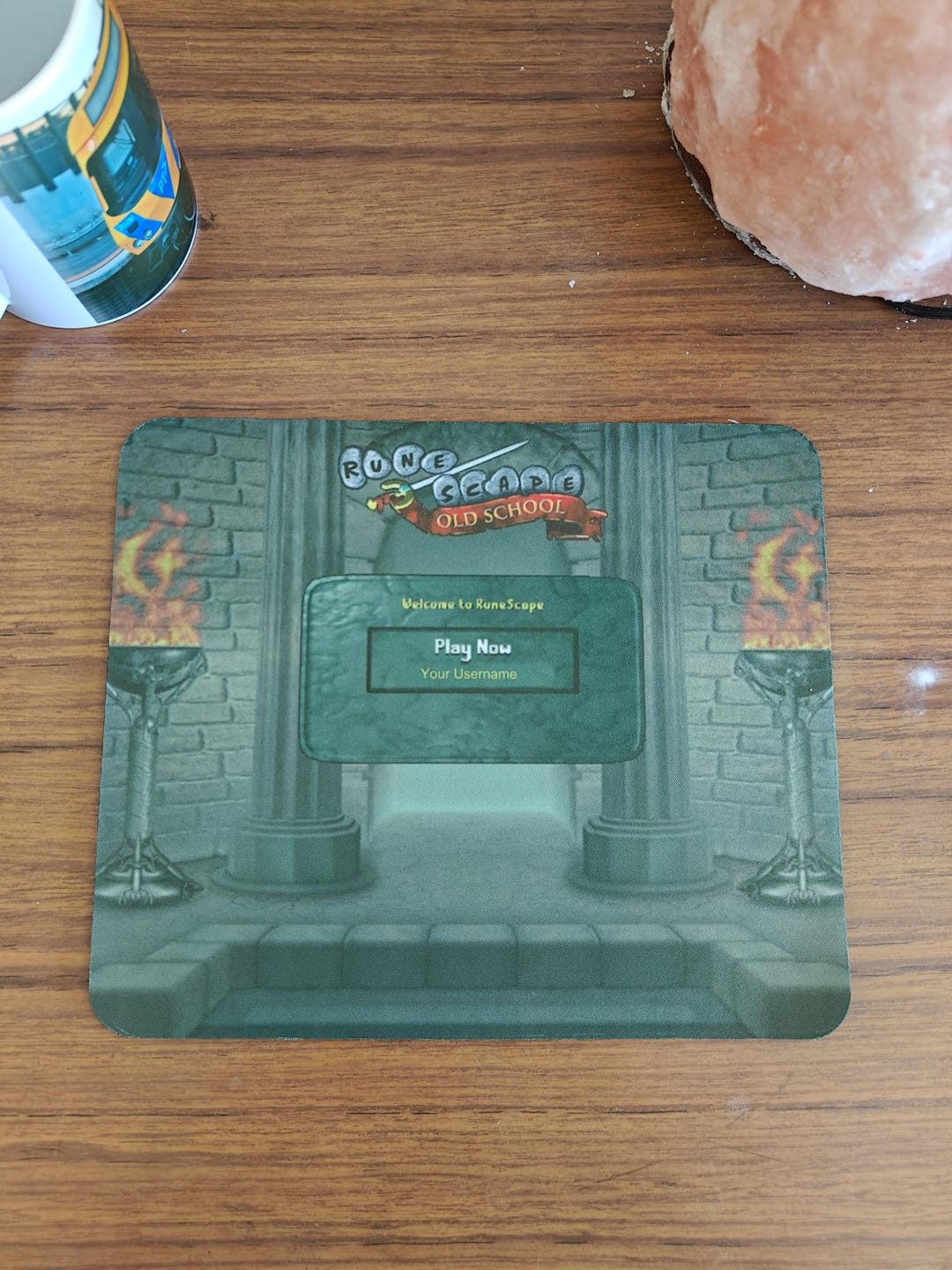 Osrs Quality Loading Screen OSRS Runescape Customised Log in Screen Mouse Pad With Your Username ...