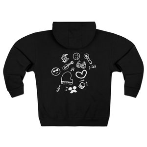 Permission To Dance On Stage Full Zip Hooded Sweatshirt