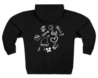 Permission To Dance On Stage Full Zip Hooded Sweatshirt