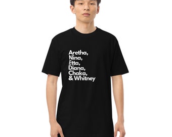 Men’s premium heavyweight tee - Great Singers Soul Club