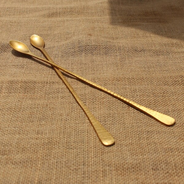 Long Cocktail Spoons - Set of 2