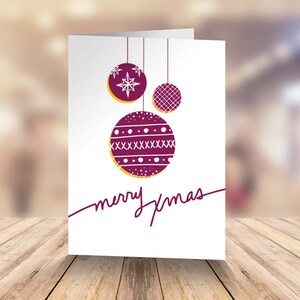 Download stampabile della cartolina di buon Natale