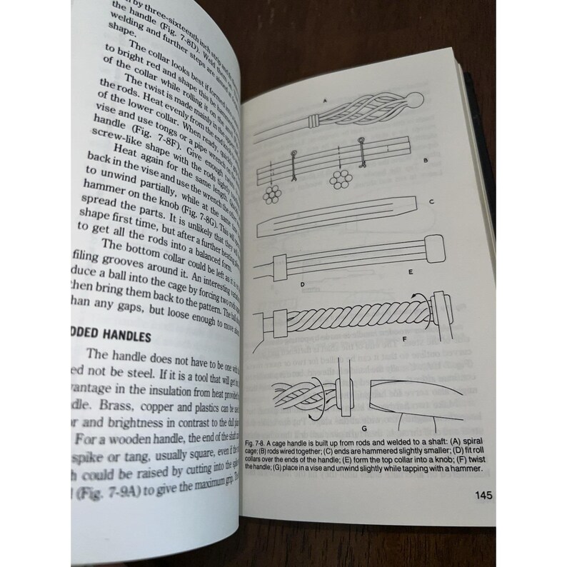 The Practical Handbook Of Blacksmithing & Metalworking - Blandford - 1980 1st Ed immagine 10