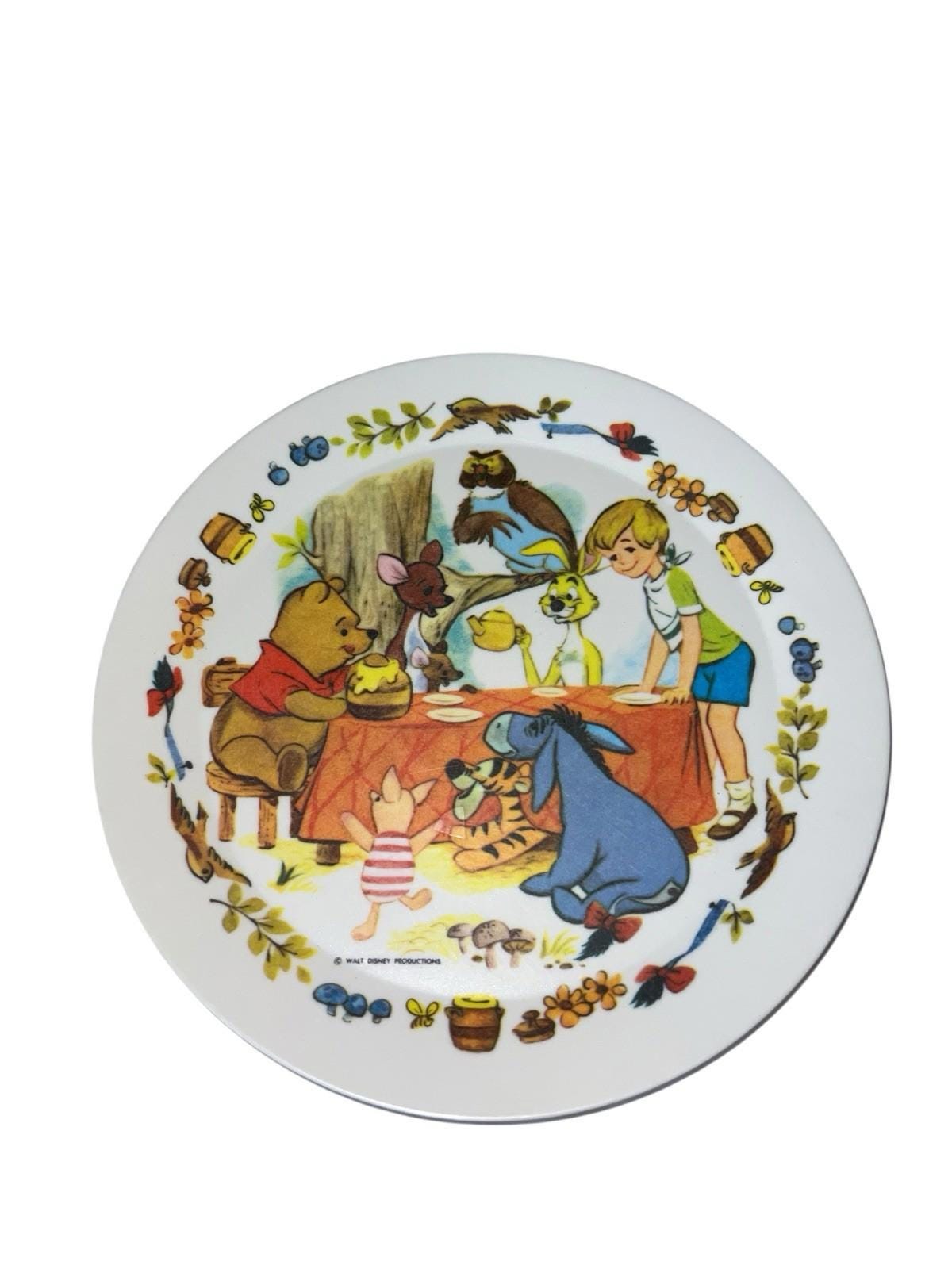 Winnie the Pooh Melamine Plate - Etsy
