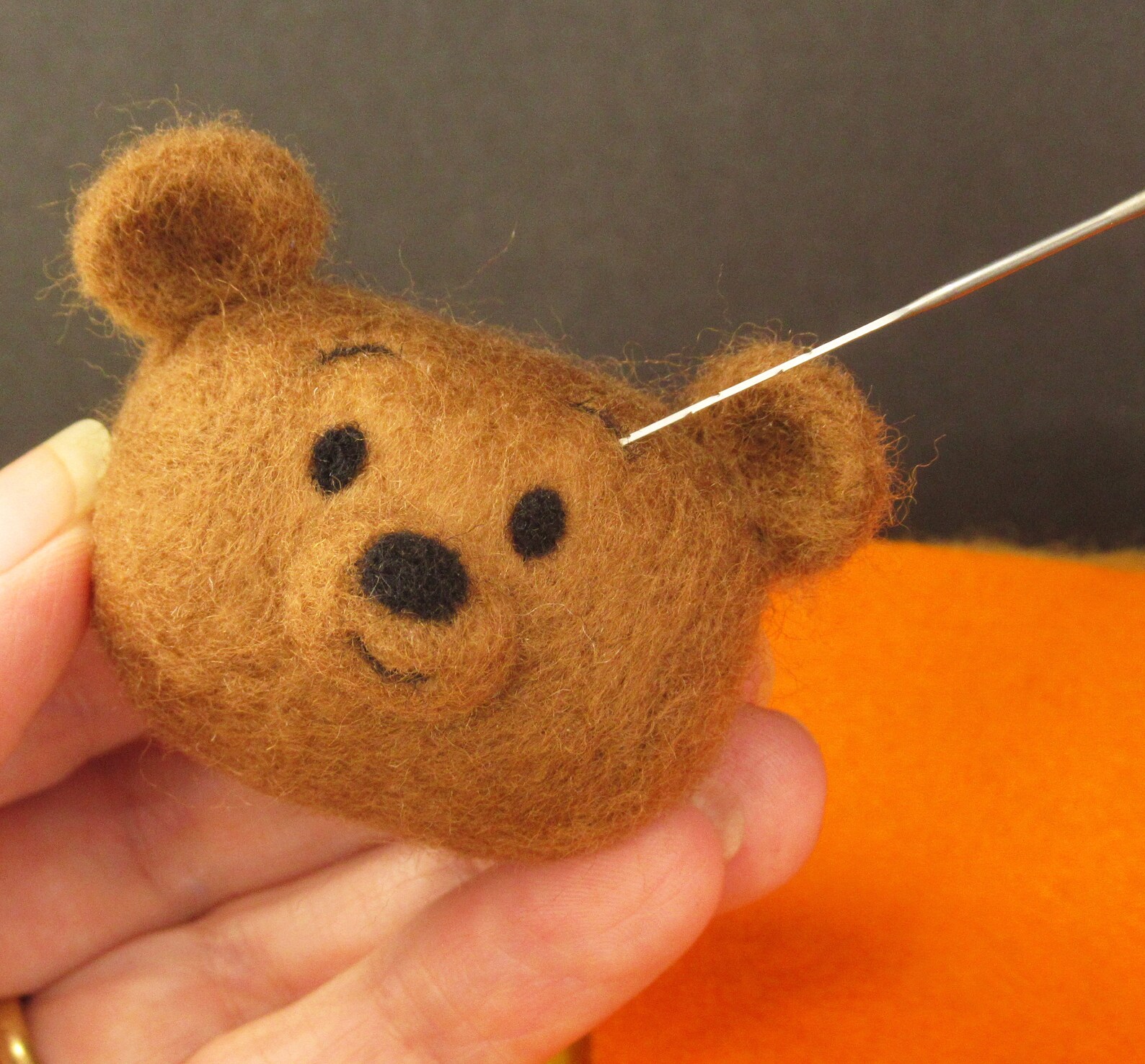 How to Needle Felt Eyes Mouths Noses Eyebrows and Face Etsy UK