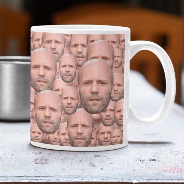 Jason Statham Mug - 11oz or 20oz - Jason Statham Coffee Cup - Ceramic Mug