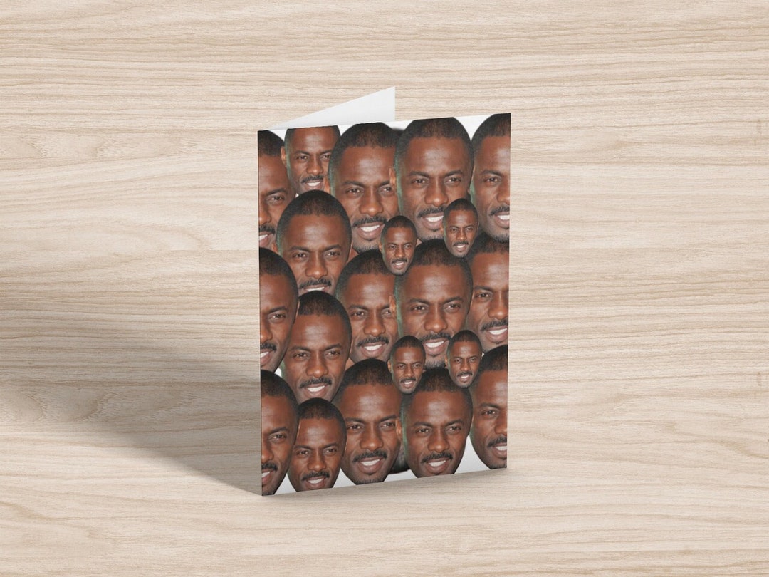 Idris Elba Card Idris Elba Greeting Card - Etsy