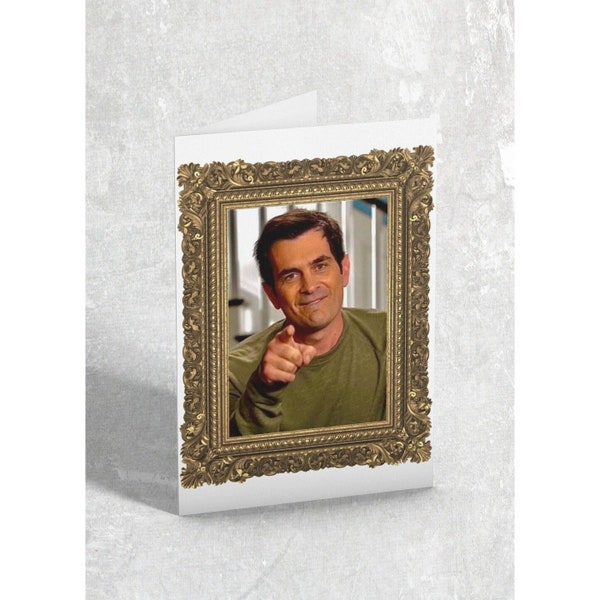 Phil Dunphy Card Modern Family Greeting Card