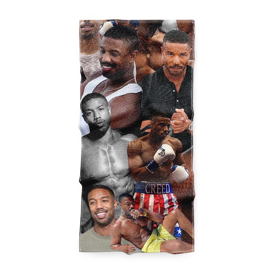 Michael B Jordan Towel Michael B Jordan Beach Towel Michael B Jordan
