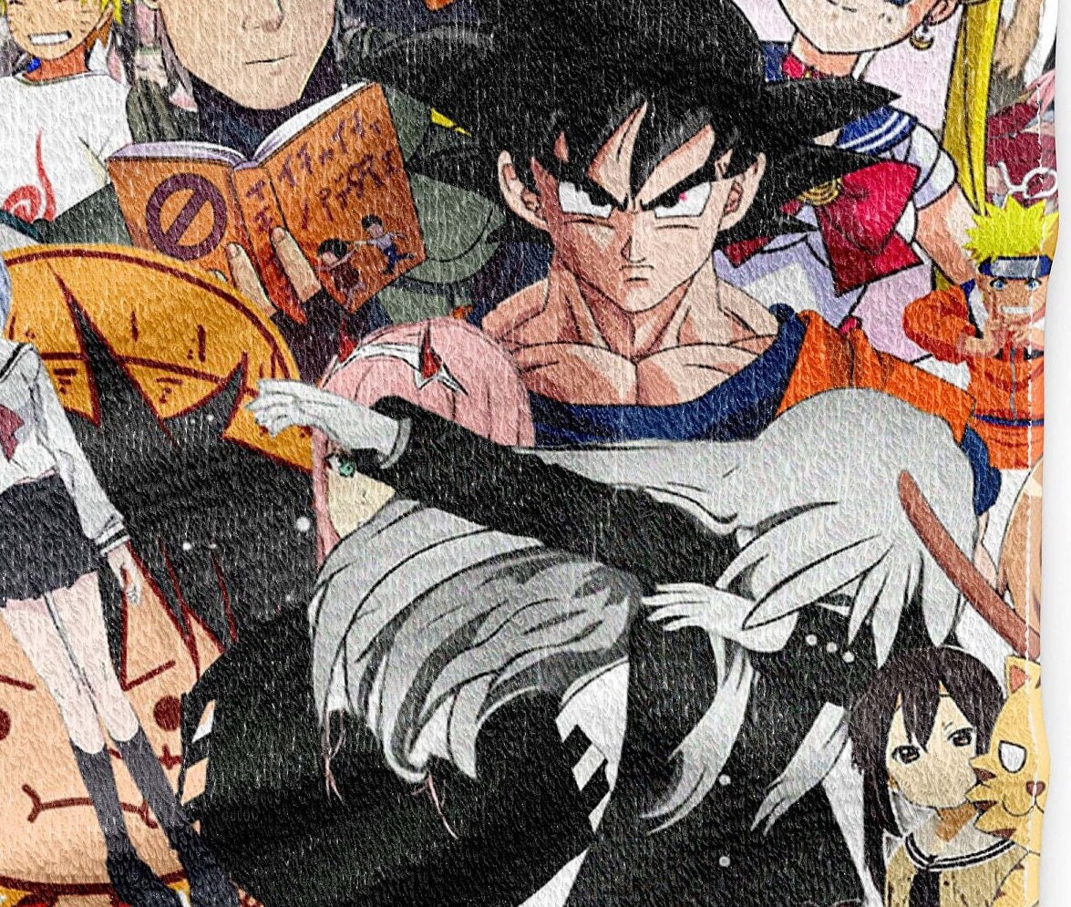 Anime Towel Anime Shower Towel Anime Beach Towel - Etsy