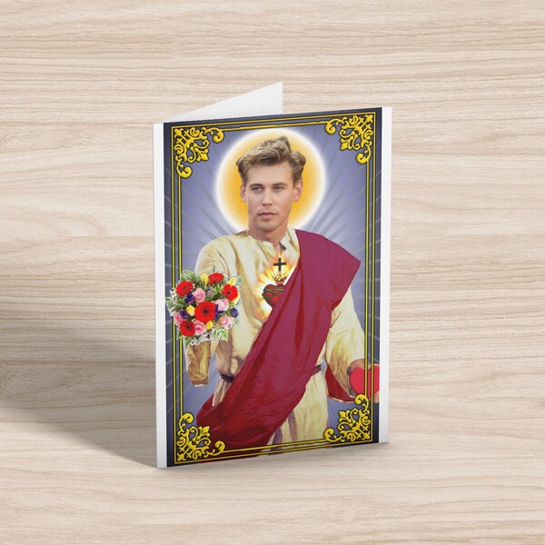 Saint Austin Butler Greeting Card - Saint Austin Butler Card