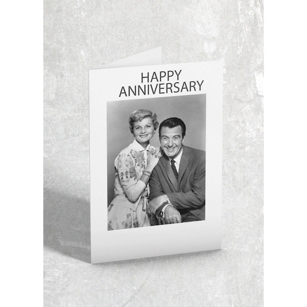 Ward and June Cleaver Card Leave It To Beaver Greeting Card