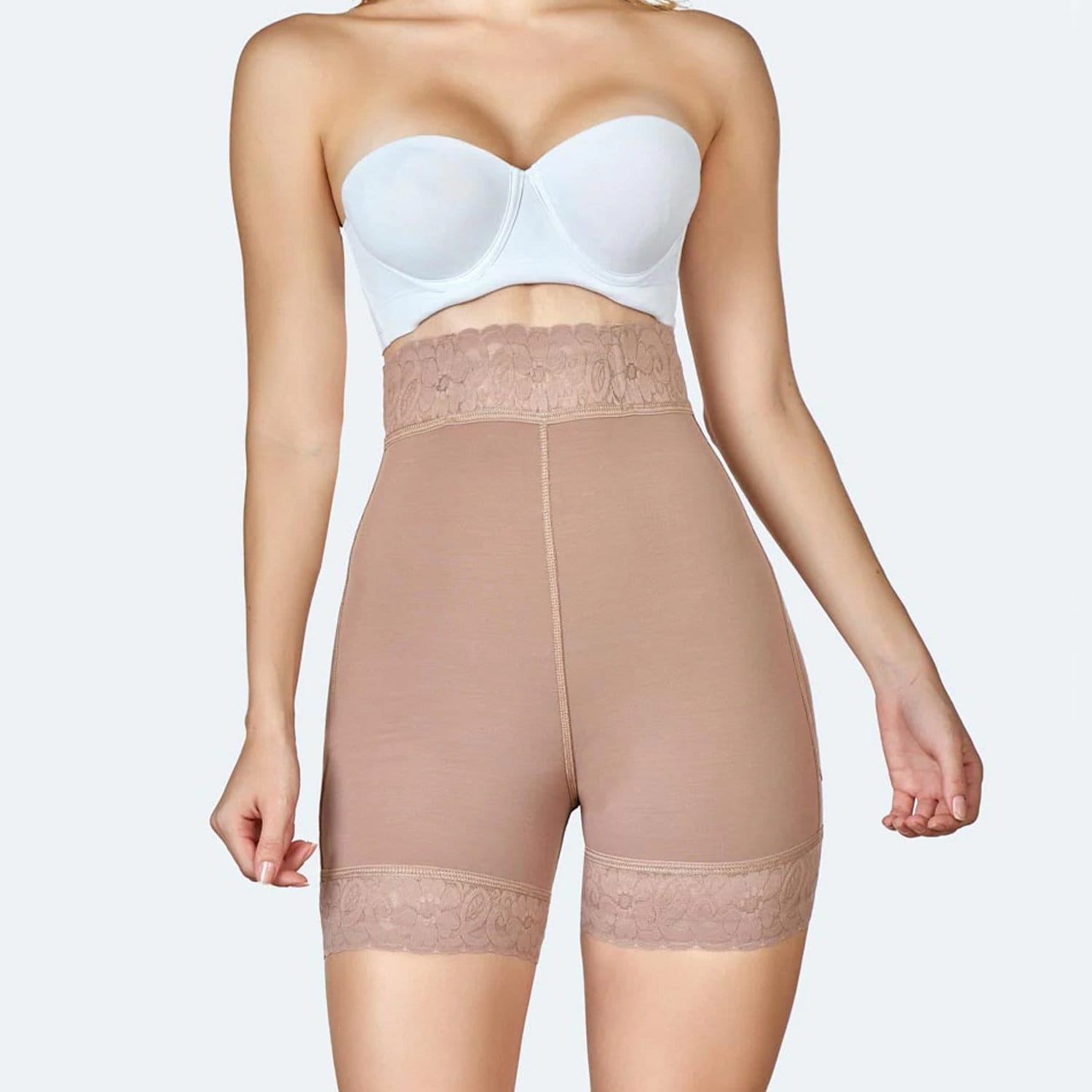 Fajas Colombian High Waist Butt Lifter Post Surgery Shapewear