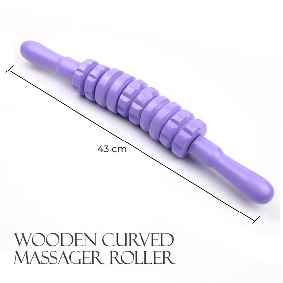 Wooden Curved Roller Massager -  Australia