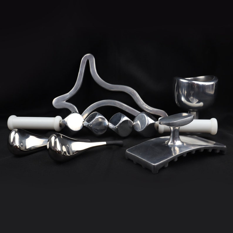 Full Body & Facial Sculpting Metal Therapy Massage 6 Elements - Etsy