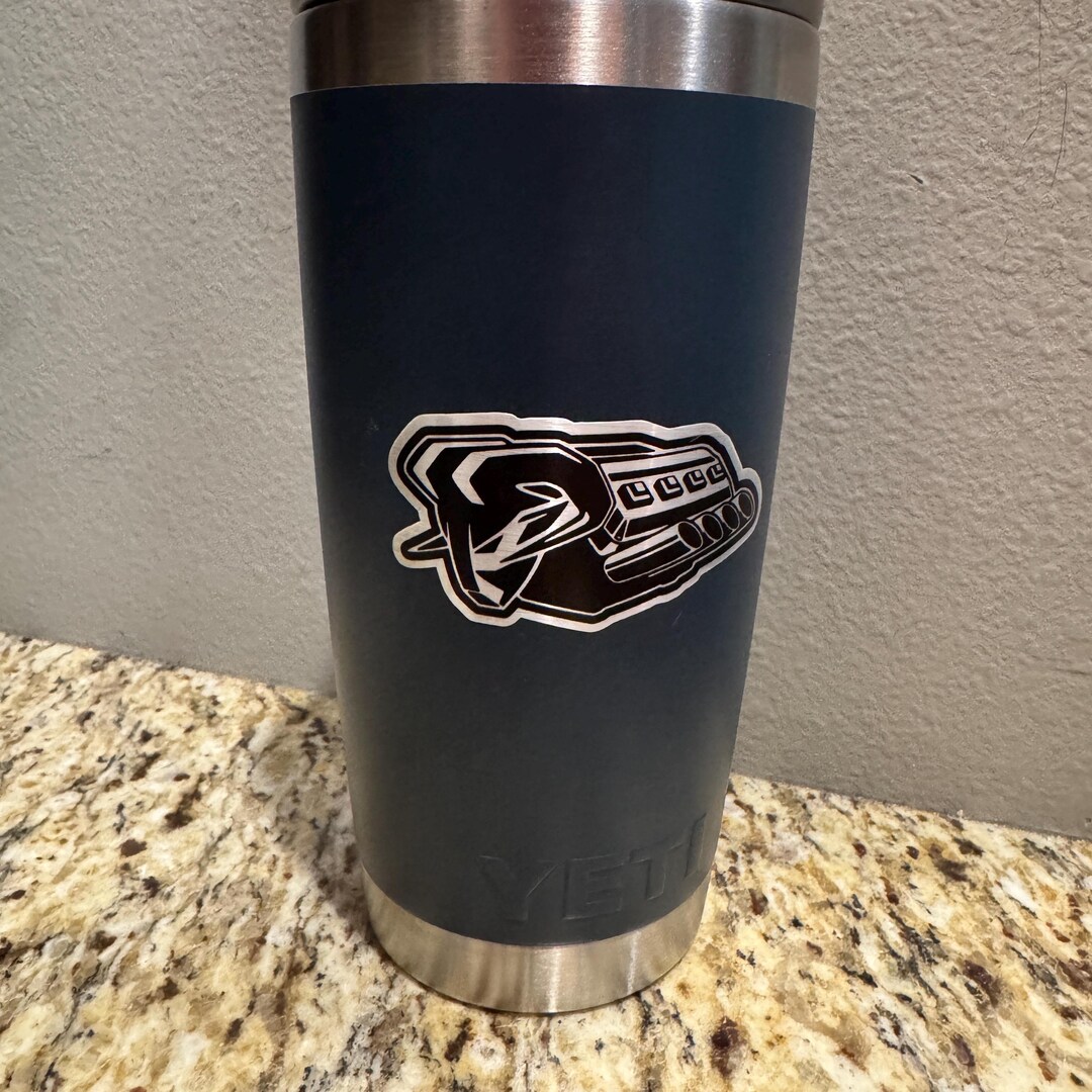 Hemi Logo Waterproof Decal: Car, Laptop, Window Sticker - Etsy