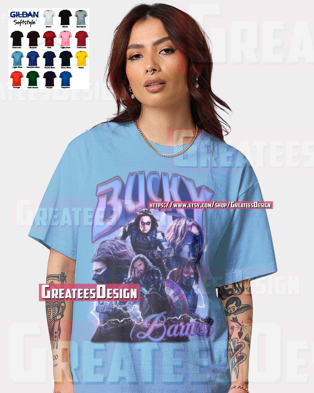 Discover Limited Bucky Barnes  T-Shirt