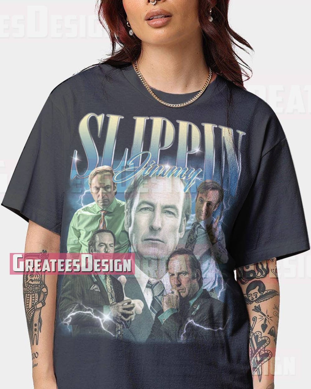 Limited Slippin Jimmy Tshirt Bob Odenkirk Vintage Sweatshirt Oversize