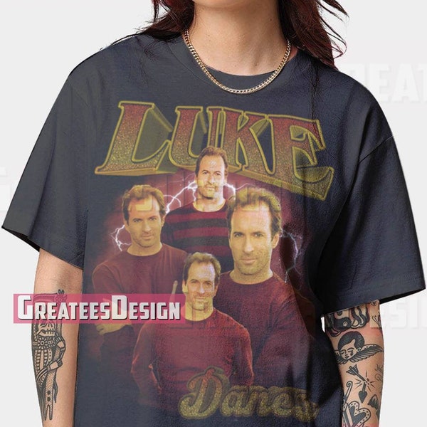 Limited Luke Danes Bootleg T-shirt Unisex Scott Patterson Shirt Oversize GEE115