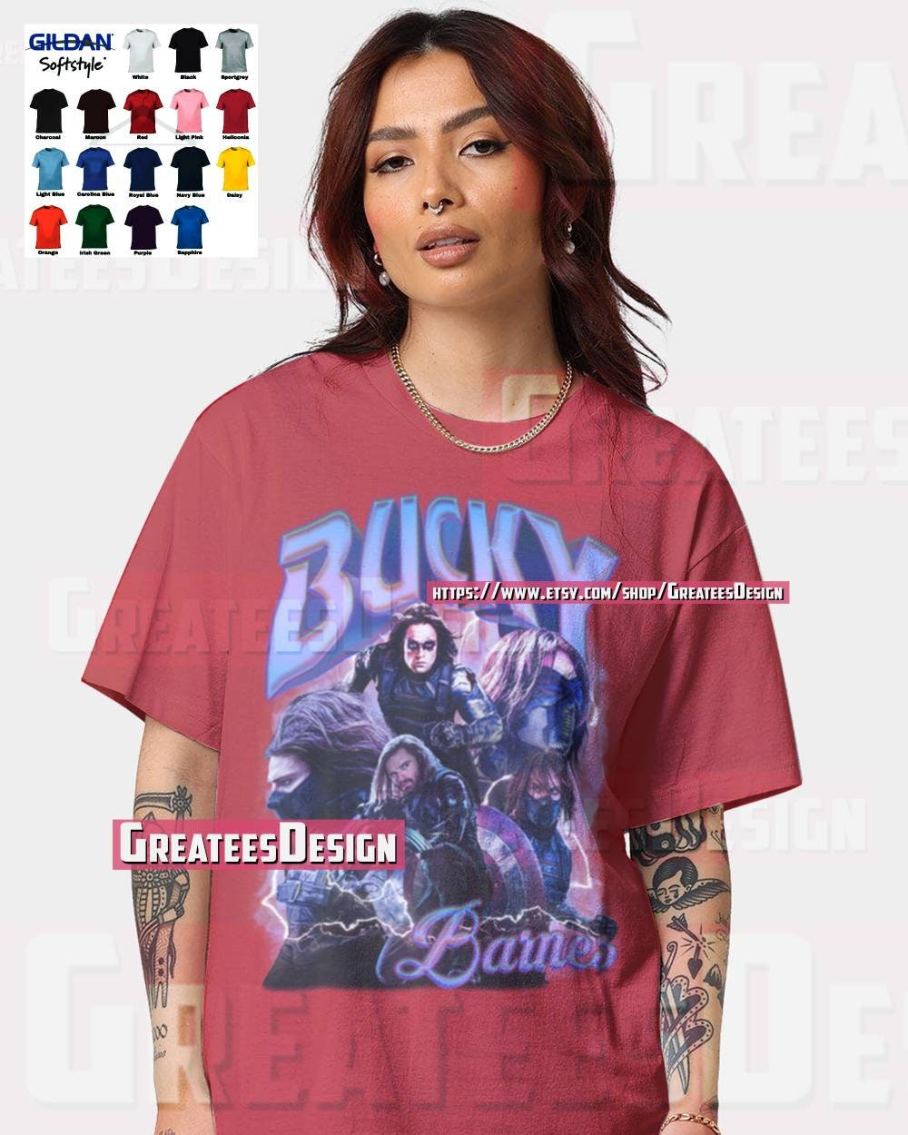 Discover Limited Bucky Barnes  T-Shirt