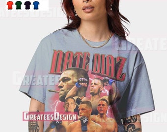Limited Nate Diaz Shirt T-shirt Unisex Tee Oversize Shirt