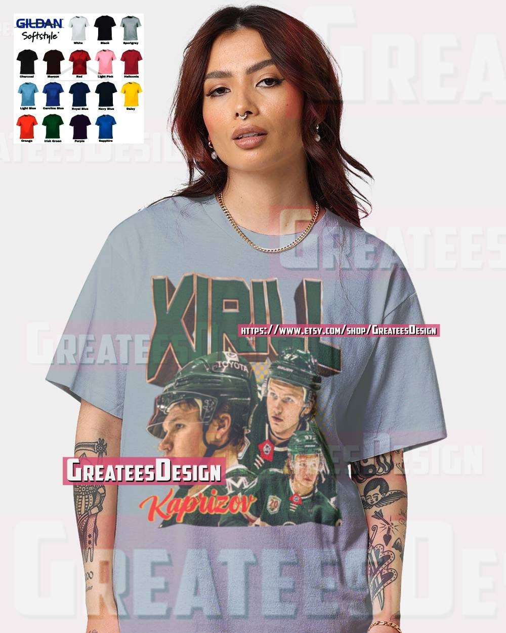 Kirill Kaprizov Shirt Limited MM04 - Anynee