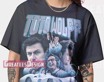 Limited Toto Wolff T-shirt Vintage Sweatshirt Oversize Shirt GEE144