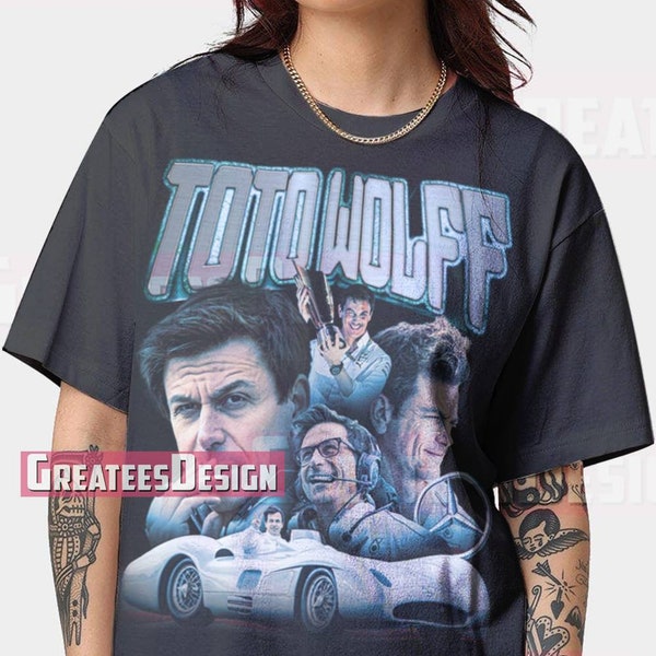 Limité Toto Wolff T-shirt vintage Sweatshirt Oversize Shirt GEE144